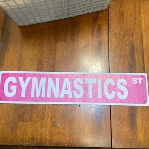 Gymnastics sign